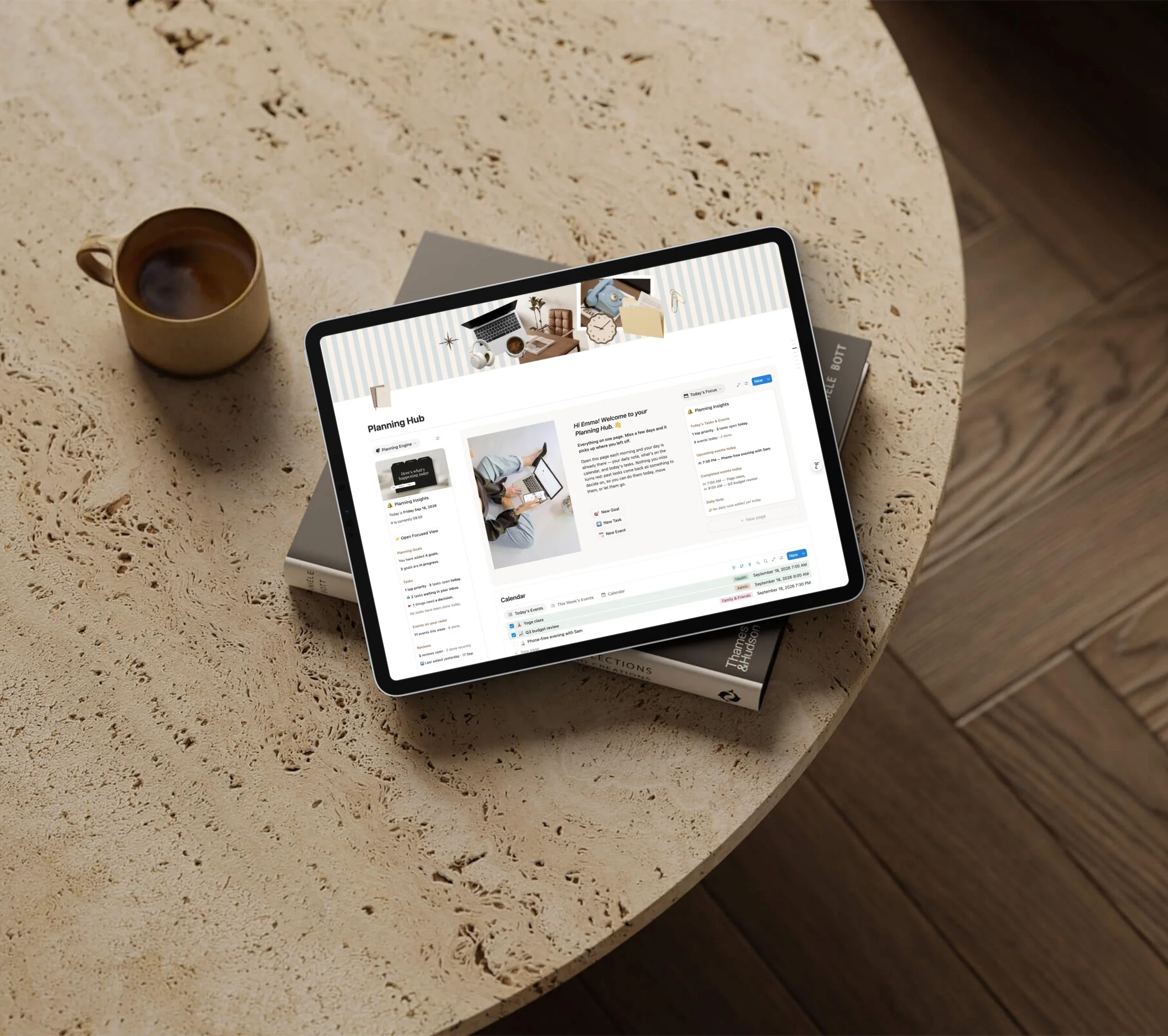 Planning Hub Notion template